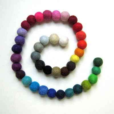 Felt Beads