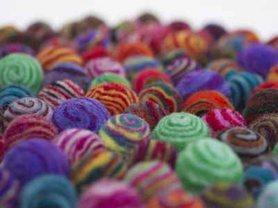 Felt Beads