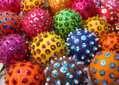 Felt Beads