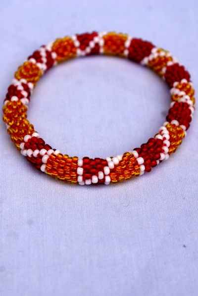 Glass Beads Bracelet