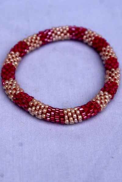 Glass Beads Bracelet