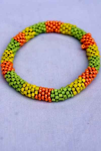 Glass Beads Bracelet