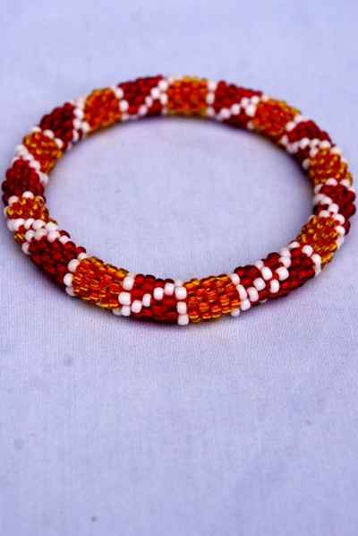 Glass Beads Bracelet