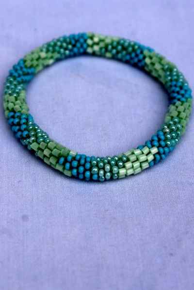 Glass Beads Bracelet