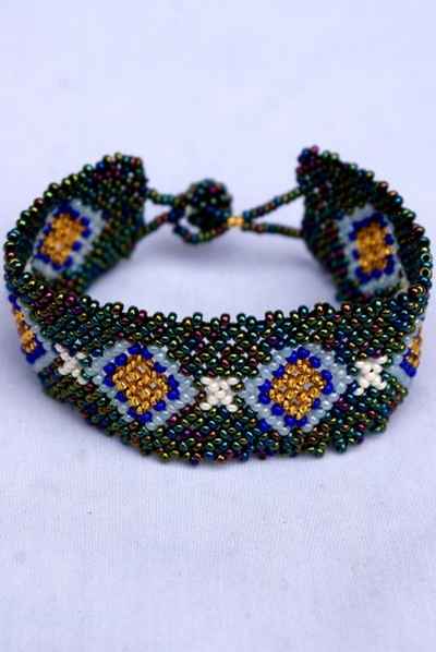 Glass Beads Bracelet
