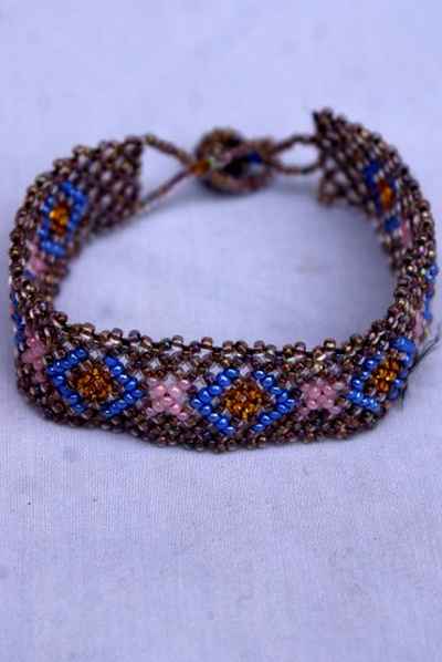 Glass Beads Bracelet