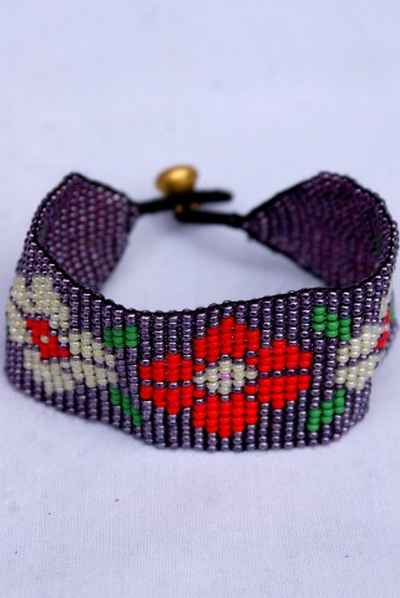 Glass Beads Bracelet