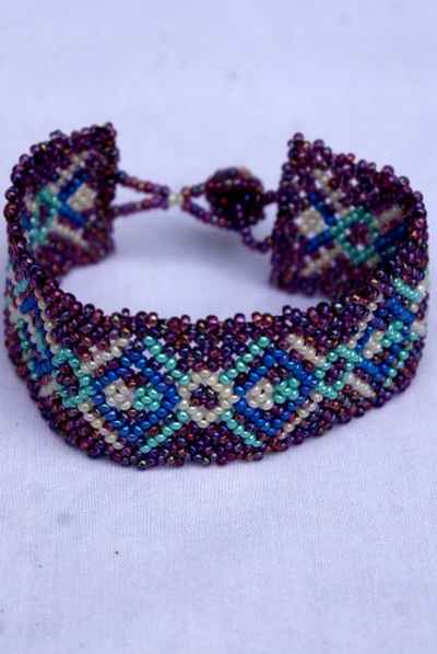 Glass Beads Bracelet