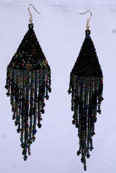 Glass Beads Earring