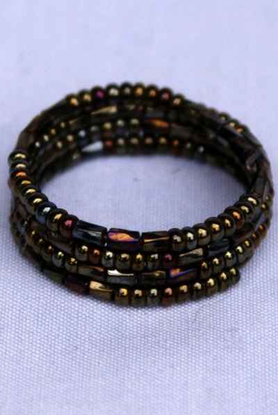 Glass Beads Ring