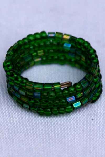 Glass Beads Ring
