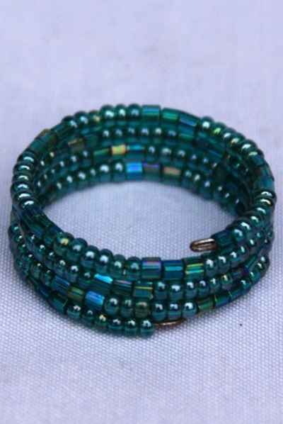 Glass Beads Ring