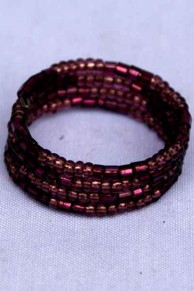 Glass Beads Ring