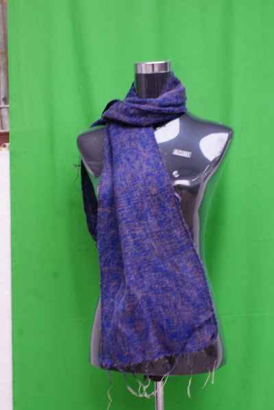Yak Wool Muffler, Nepali Acrylic Hand Loom Muffler, [purple]