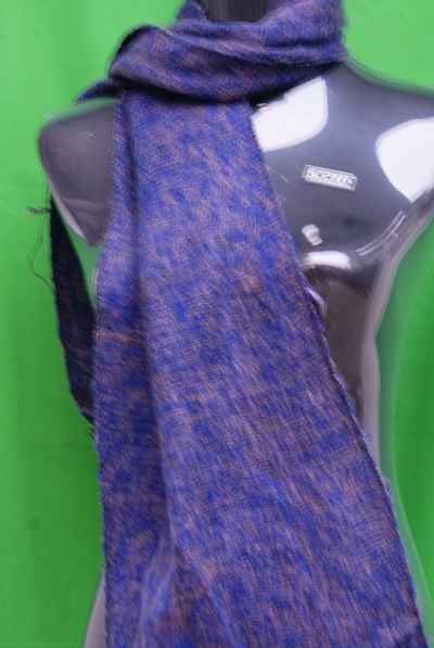 Yak Wool Muffler, Nepali Acrylic Hand Loom Muffler, [purple]