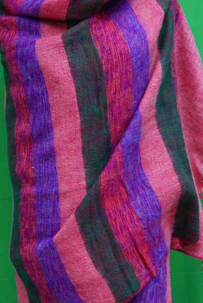 Yak Wool Shawl, Nepali Acrylic Hand Loom Shawl, Large Strip
