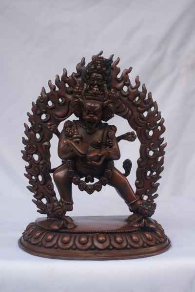 Buddhist Statue Of Yamantaka Vajrabhairava- Heruka, [sold]