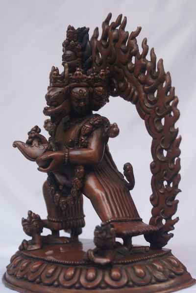 Buddhist Statue Of Yamantaka Vajrabhairava- Heruka, [sold]