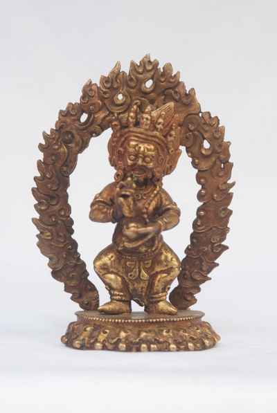 Mahakala Panjaranatha Statue, [glossy]