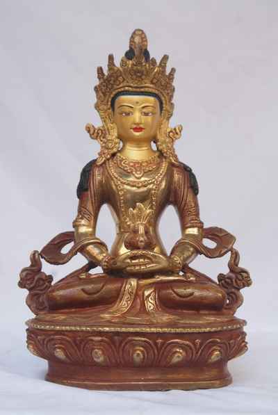 [best Price], Aparimita, Buddhist Handmade Statue, Chepame, Amitayus, For A Gift, Altars And Buddhist Ritual