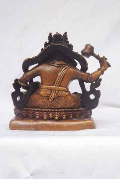 Buddhist Statue Of Chatur Maharaj, 1 Of 4 Set, [chocolate Oxidized], Four Heavenly Kings, [sold]