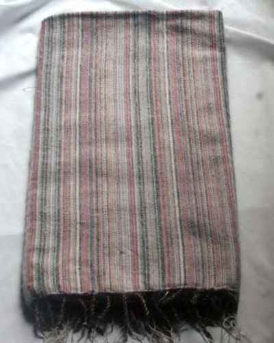 Yak Wool Shawl, Nepali Acrylic Hand Loom Shawl, Limited Edition