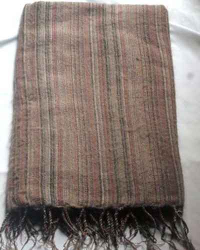 Yak Wool Shawl, Nepali Acrylic Hand Loom Shawl, Limited Edition
