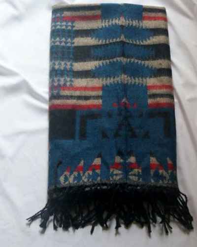Dhaka Shawl, Multicolor Durable Acrylic Shawl With Various Patterns