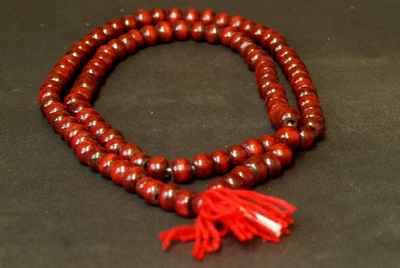 Rose Wood Rosary- Mala
