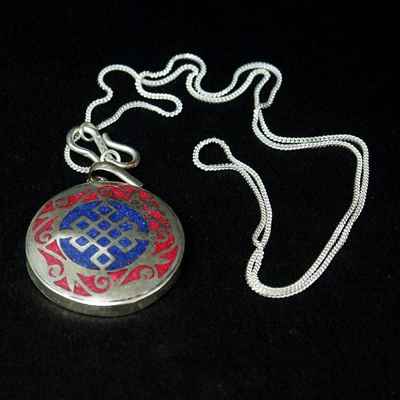 Endless Knot Locket Pendant