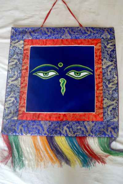 Buddha Eye Embroidery Thangka