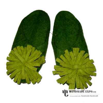 Flower Design Room Slippers