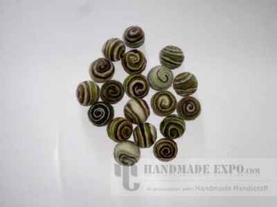 Felt Ball With [spiral Design]