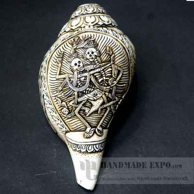 Chitipati Carved Conch Shell