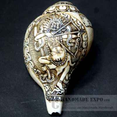 Krukulla Carved Conch Shell