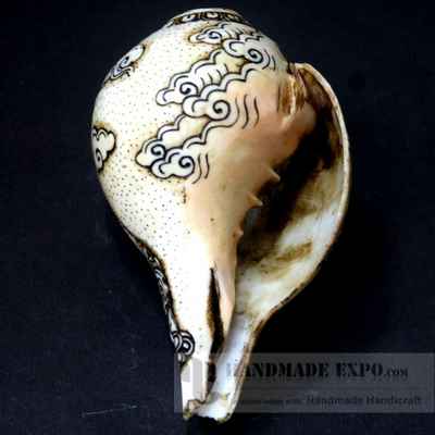 Krukulla Carved Conch Shell