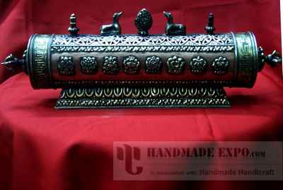 Brass Dust Free Incense Burner With Incense Holder