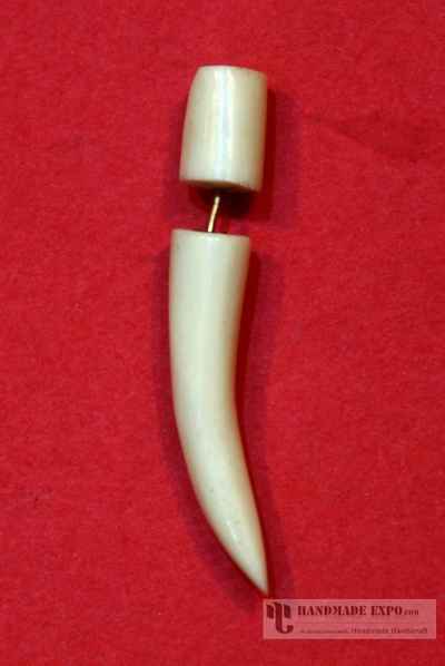 Horn Yak Bone Earring
