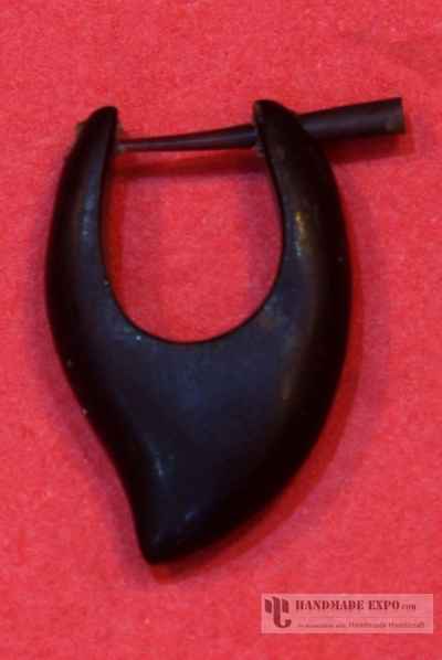 Fire Design Yak Bone Earring