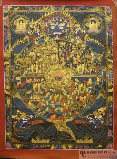 Wheel Of Life Thangka