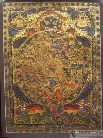 Wheel Of Life Thangka