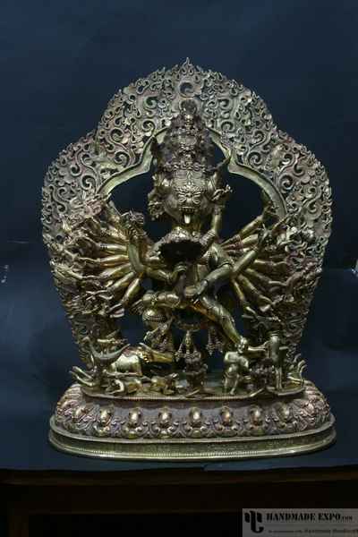 Yamantaka Vajrabhairava- Heruka, [old Post], [remakable]