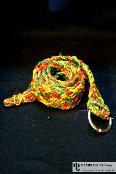 Hemp Multi Color Belt