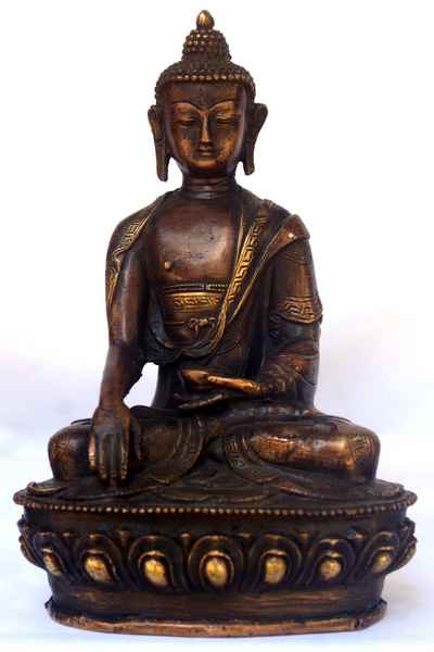 Shakyamuni Buddha, [black Oxidized]