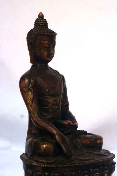 Shakyamuni Buddha, [black Oxidized]