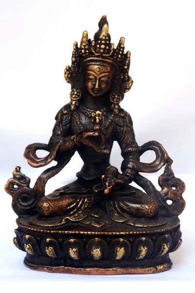 Vajrasattva, [black Oxidized]