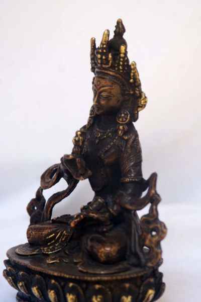 Vajrasattva, [black Oxidized]