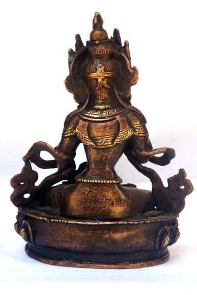 Vajrasattva, [black Oxidized]