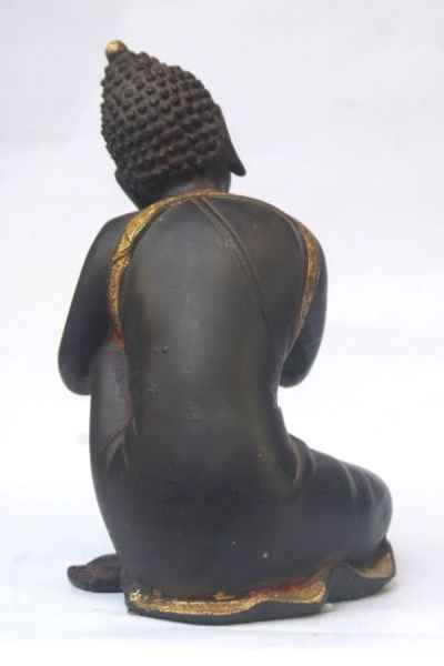 Siddhartha Buddha, [black Oxidized]