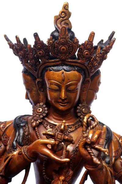 Ushnisha Vijaya Aka. Namgyalma, [chocolate Color Oxidation], [old Post], [remakable]